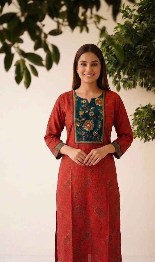 Digital Print Dupatta Set In Cotton Fabric CS0313