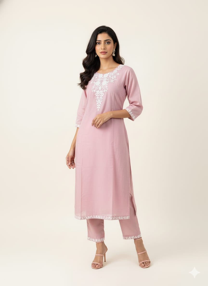 Festival Wear Pure Chanderi Silk Three Piece  Dupatta Set  LC0151