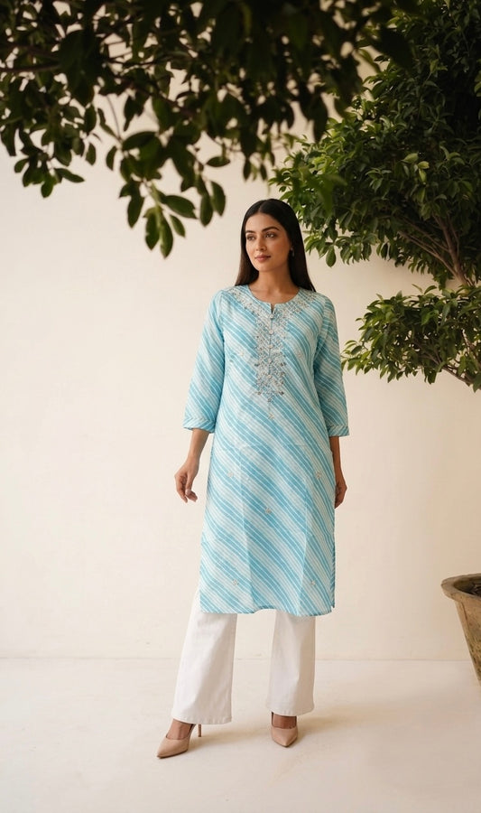 Pure Cotton Single Kurta Set 120