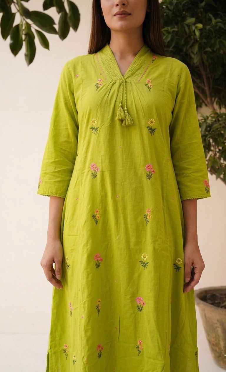 Premium Cotton A Line Anarkali Suits AKS010