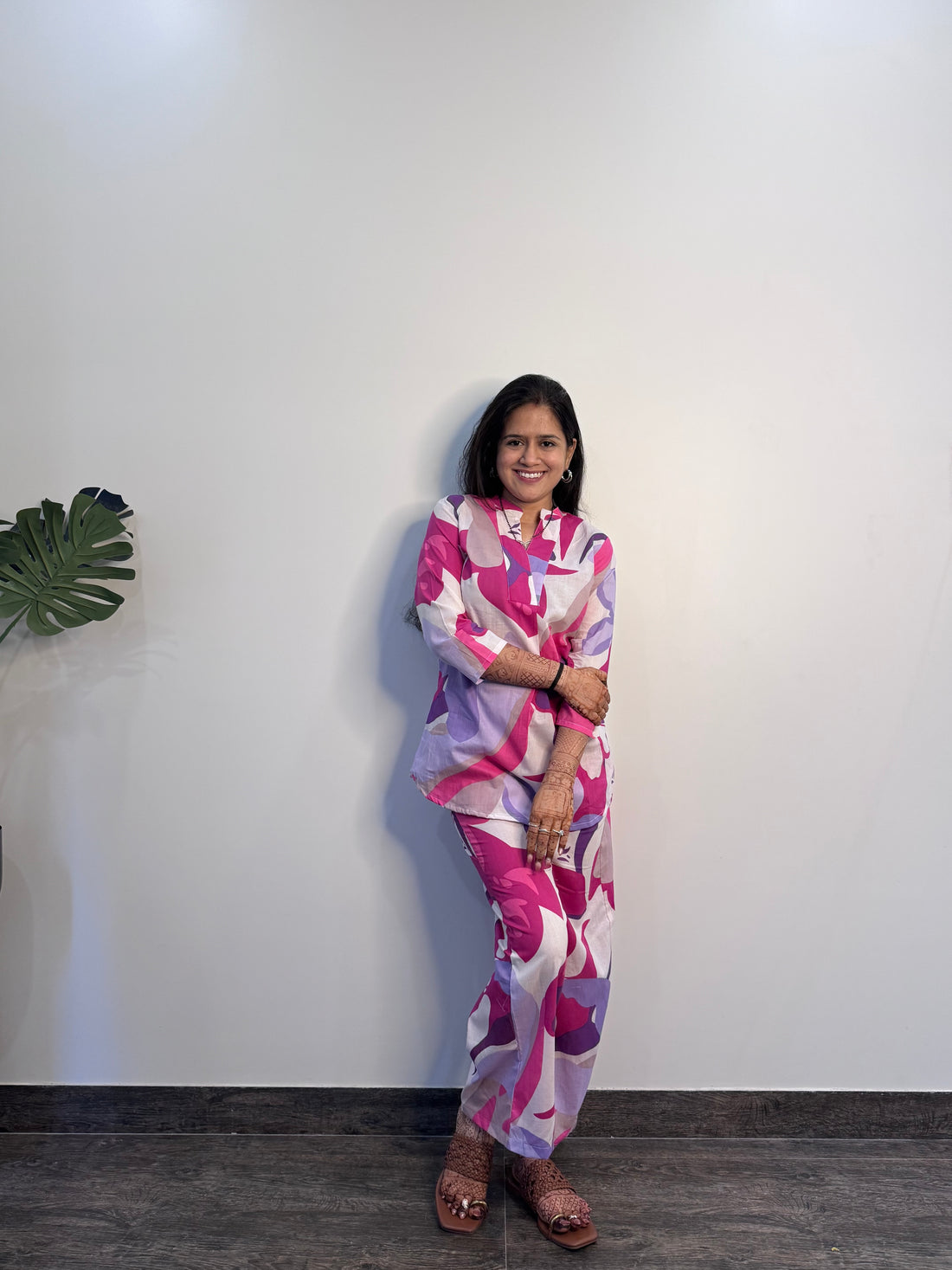Abstract print Co Ord Set CS0025