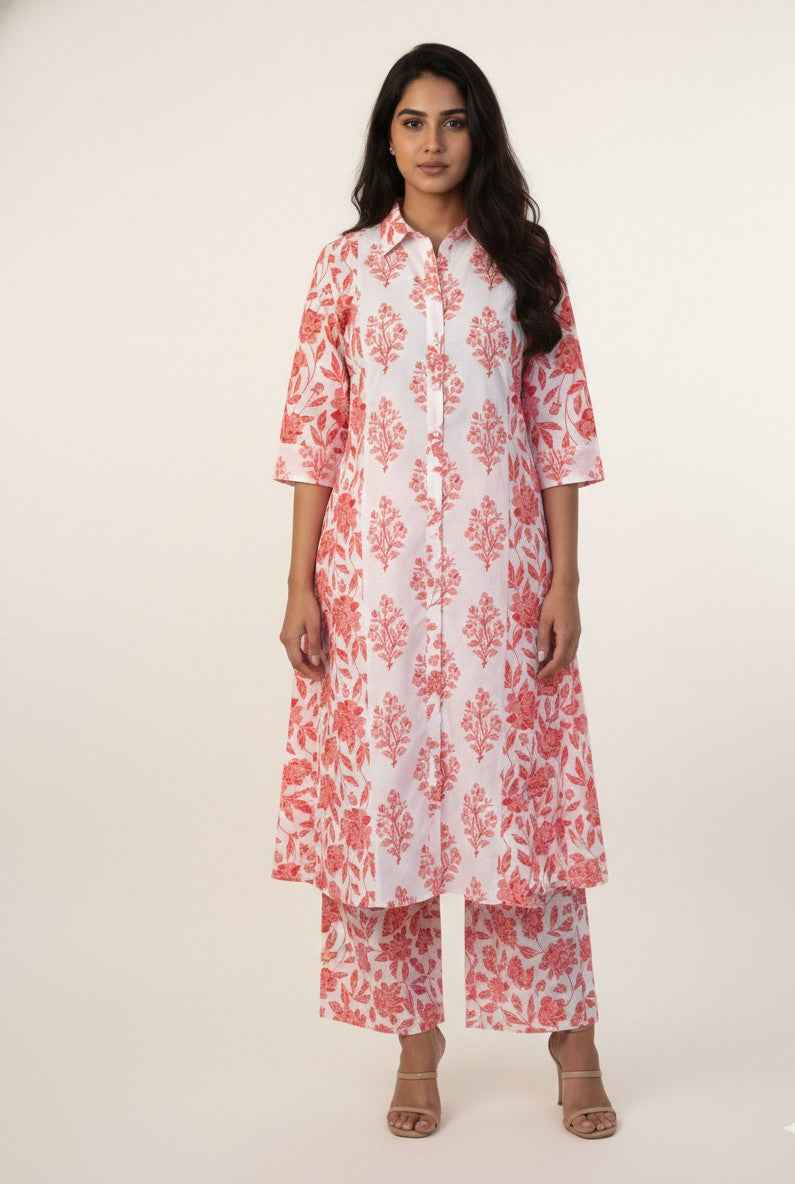 Pure Cotton Two Piece Co Ord Sets