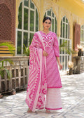 Premium Cotton Lehariya Dupatta Set CS0224
