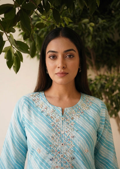 Pure Cotton Single Kurta Set 120