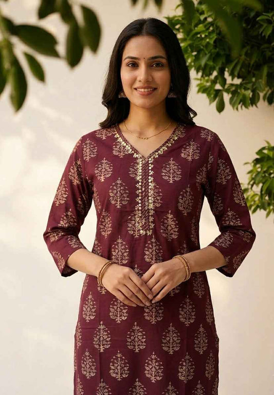 Pure Cotton Dupatta Set