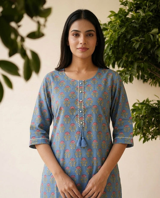 Pure Cotton Only Single Kurta Set 42