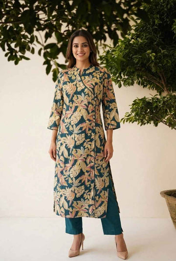 Pure Cotton Two Piece Pant Set