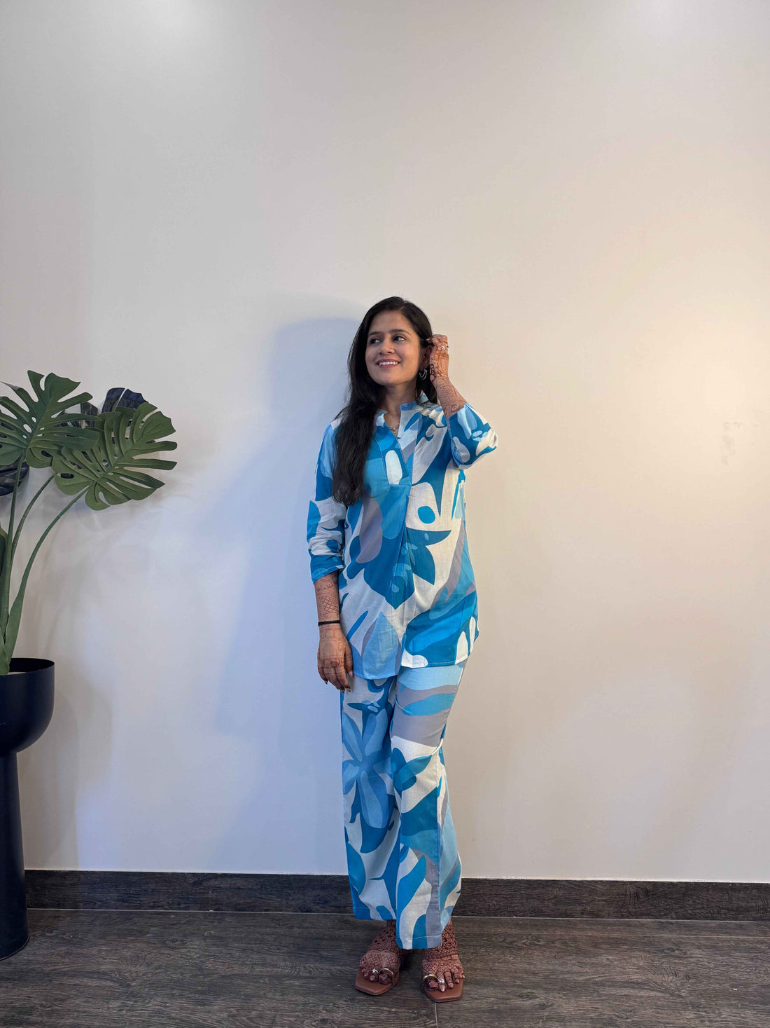 Abstract print Co Ord Set CS0023