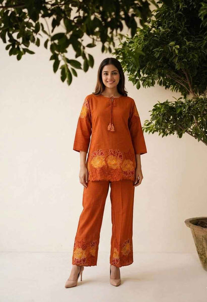 Pure Cotton Co-Ord Set