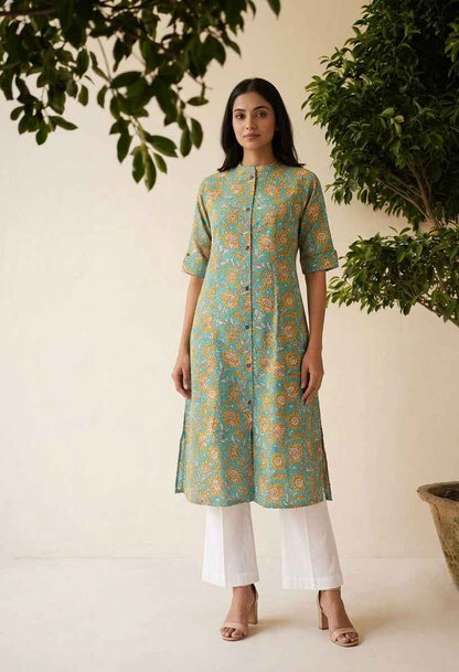 Pure Cotton Only Single Kurta Set