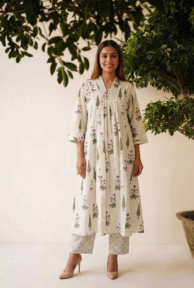 Pure Cotton Two Piece Two Set
