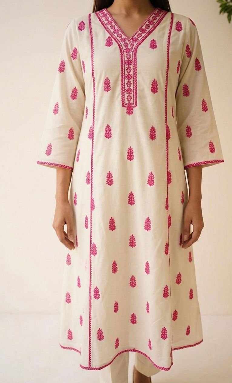 Premium Cotton A Line Anarkali Suits AKS011