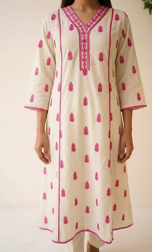 Premium Cotton A Line Anarkali Suits AKS011