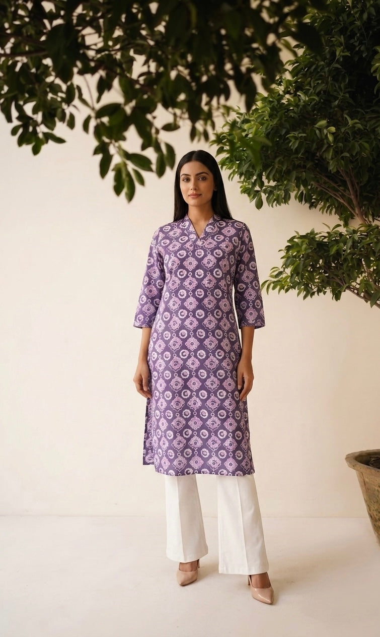 Pure Cotton Single Kurta Set 122