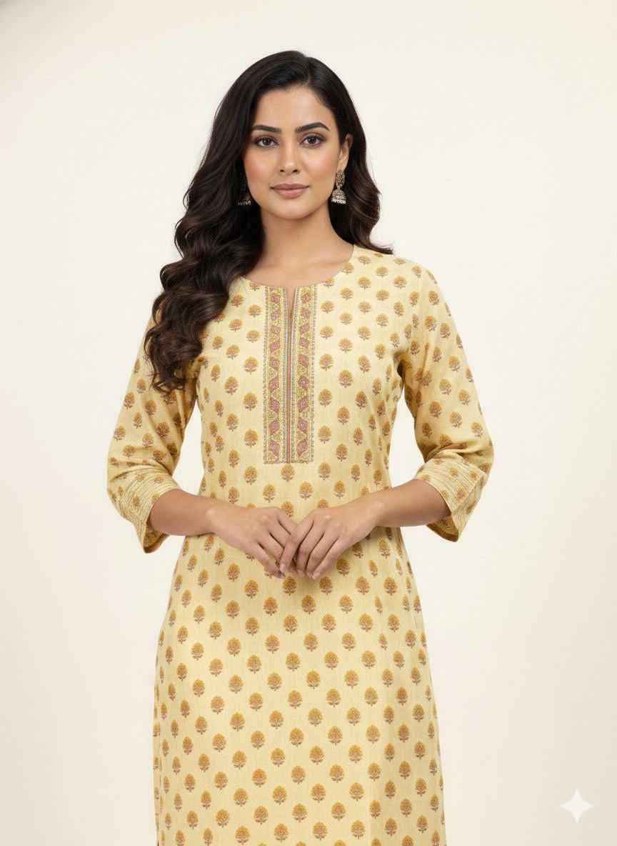 Pure cotton Dupatta set