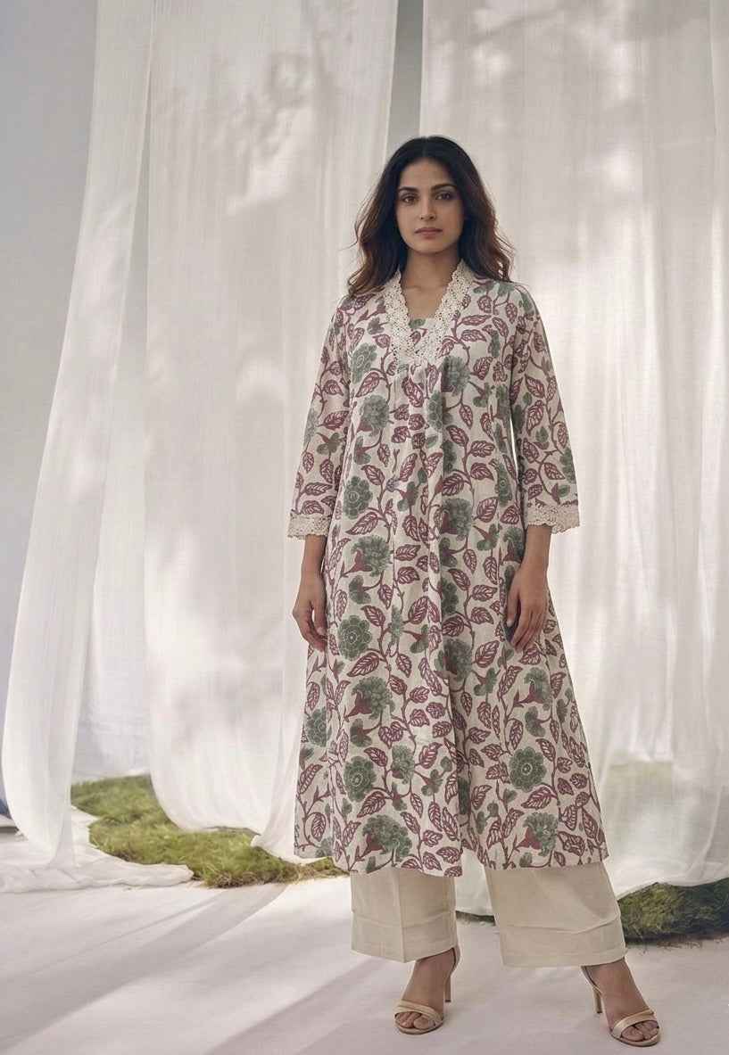 Premium Flex Cotton Two Piece Set