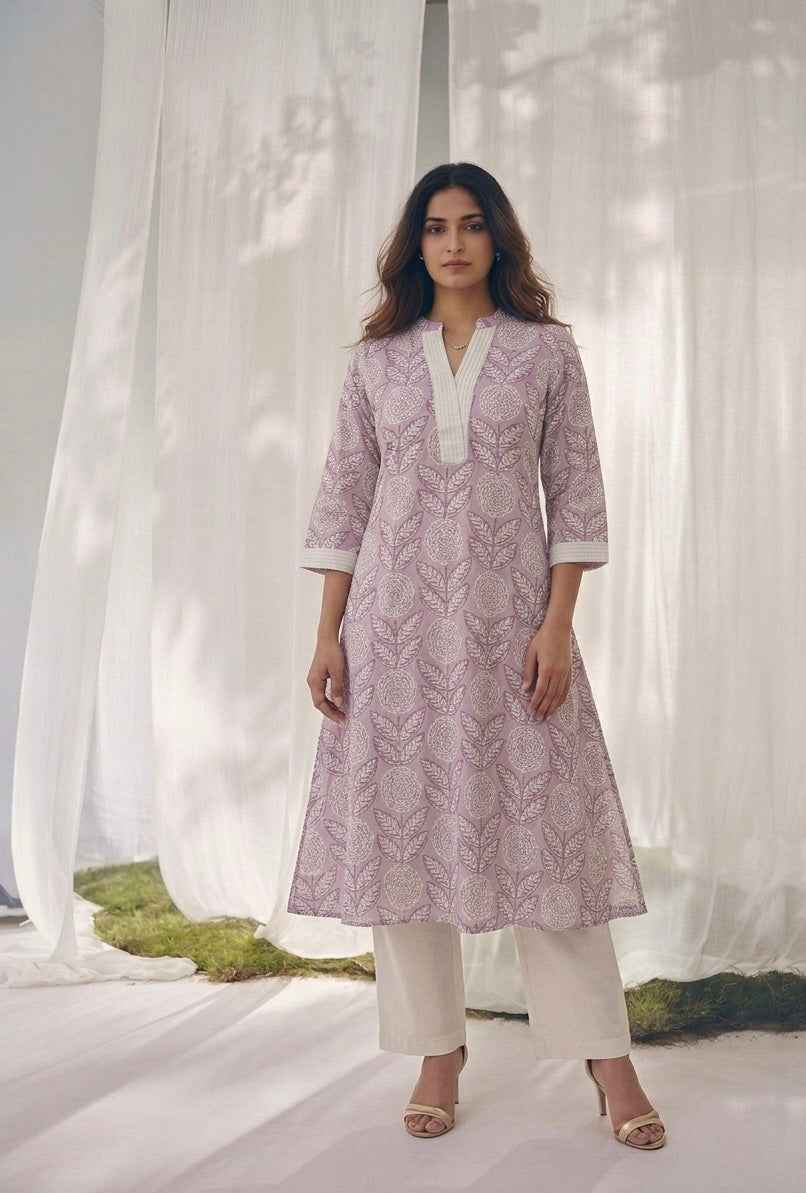 Premium Flex Cotton Two Piece Set