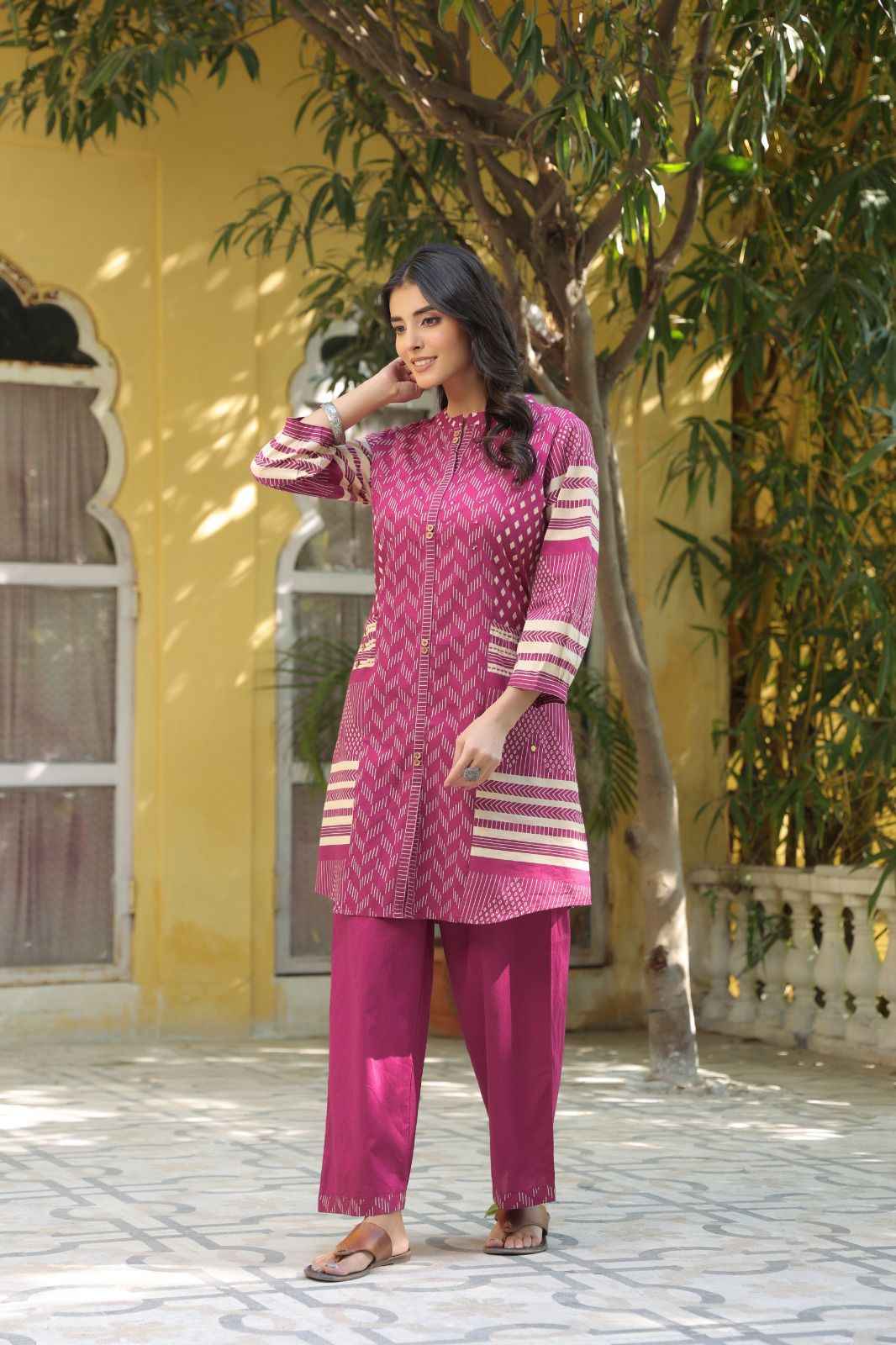 Premium Cotton Printed Cord Sets COS0103