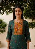 Pure Cotton Digital Print Three Piece Dupatta Set