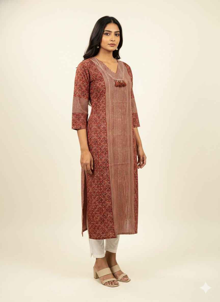 Premium Cotton Straight Kurta