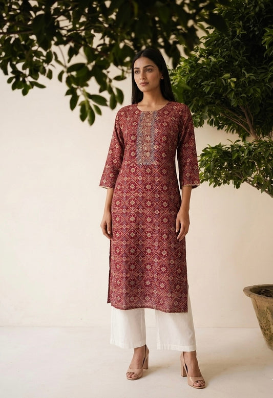 Pure muslin Only Single Kurta Set 52