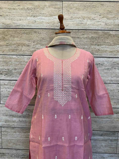 Pure Chanderi Dupatta Set