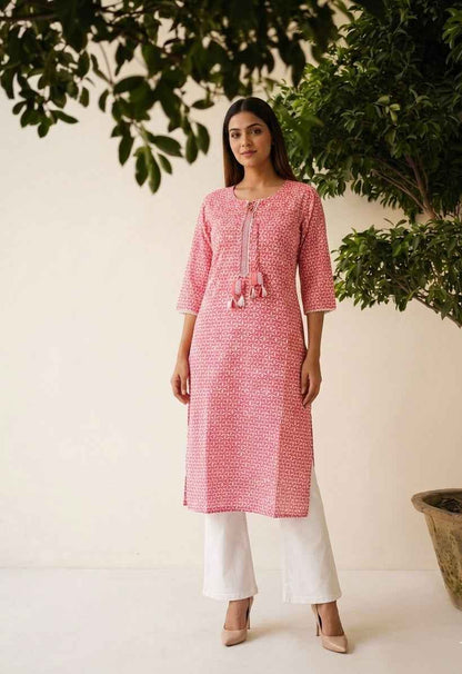 Pure Cotton Only Single Kurta Set