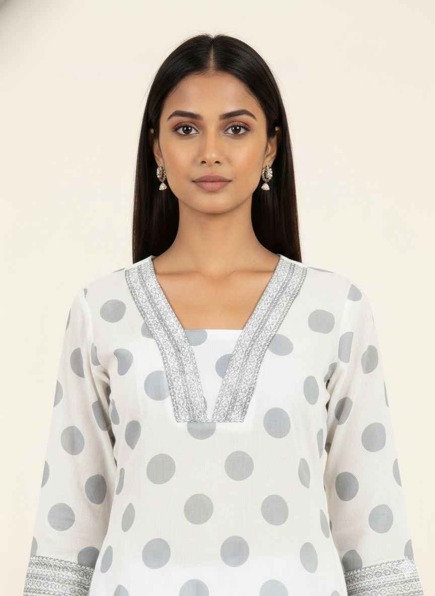 Pure cotton Dupatta set