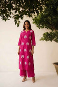 Pure Cotton Two Piece Pant Set