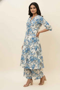 Pure cotton A-line pent set with plazoo