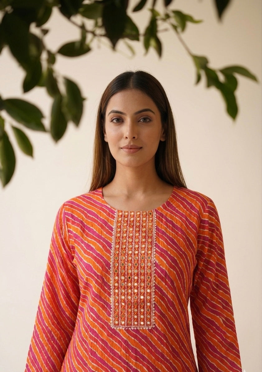 Pure Cotton Single Kurta Set 123