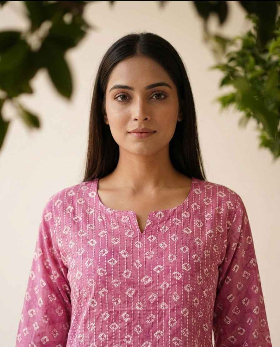 Pure Cotton Only Single Kurta Set