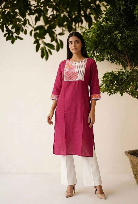 Pure Cotton Only Single Kurta