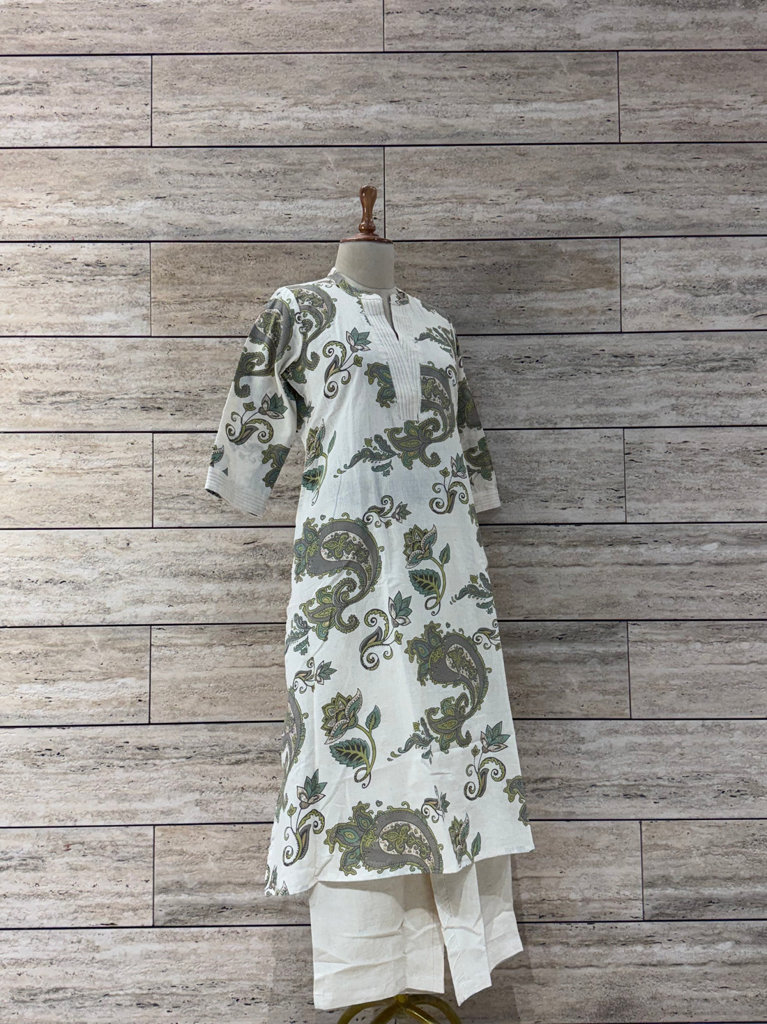 Cotton flex two piece pant set - PS034