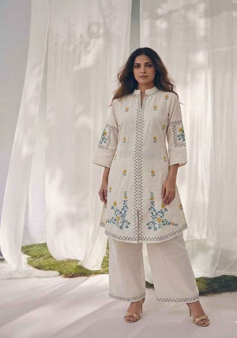 Premium Flex Cotton Two Piece Set