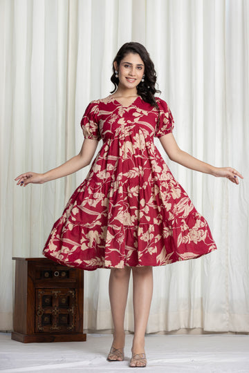 Pure Cotton Midi One Price Dress SD019