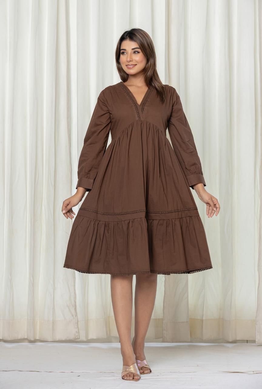 Pure Cotton Midi One Price Dress SD022