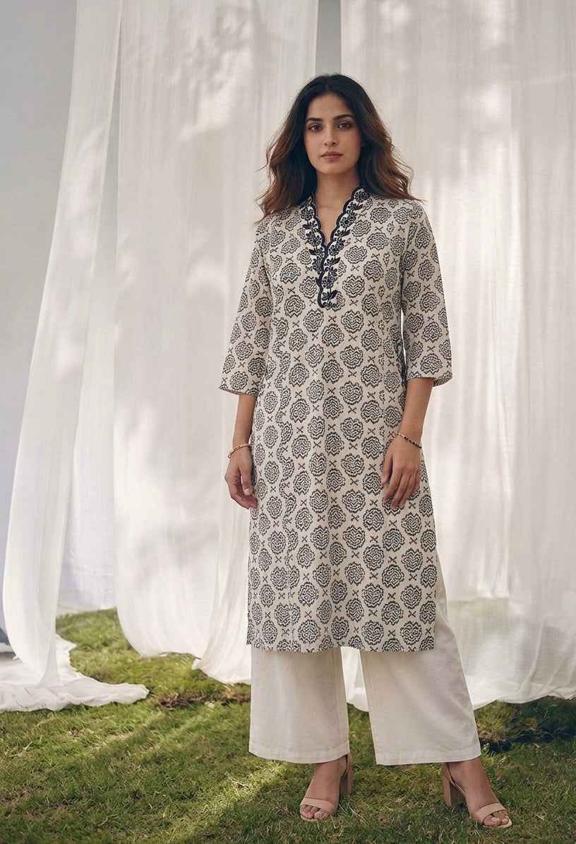 Premium Flex Cotton Two Piece Set