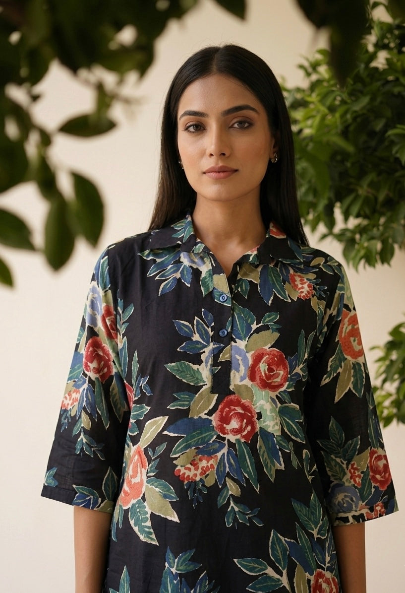 Pure Cotton Co-Ord  Set