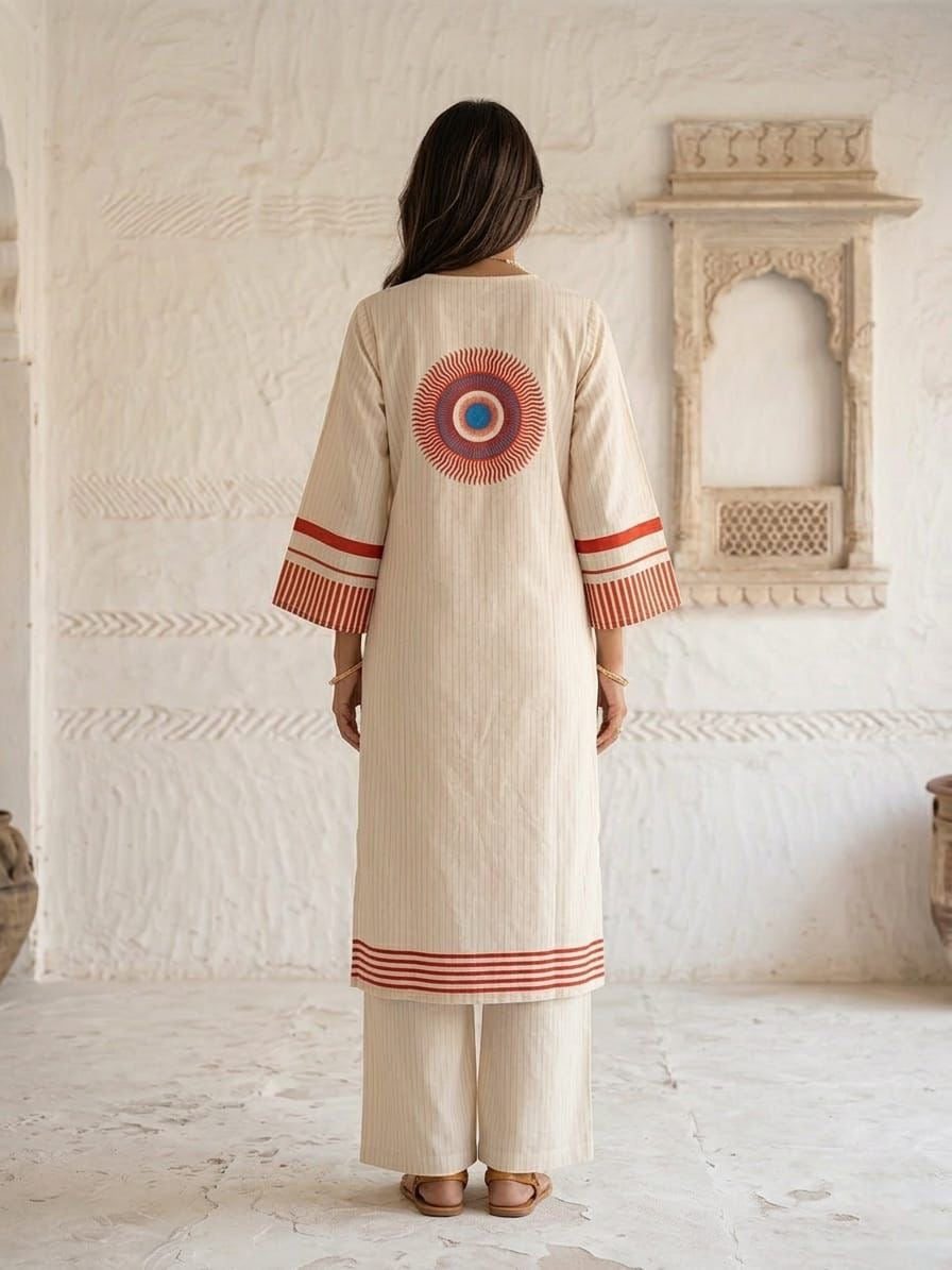 Premium Cotton Two Piece Pant  Set PS0161