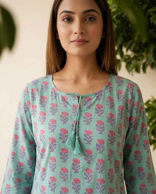 Pure Cotton Only Single  Kurta Set