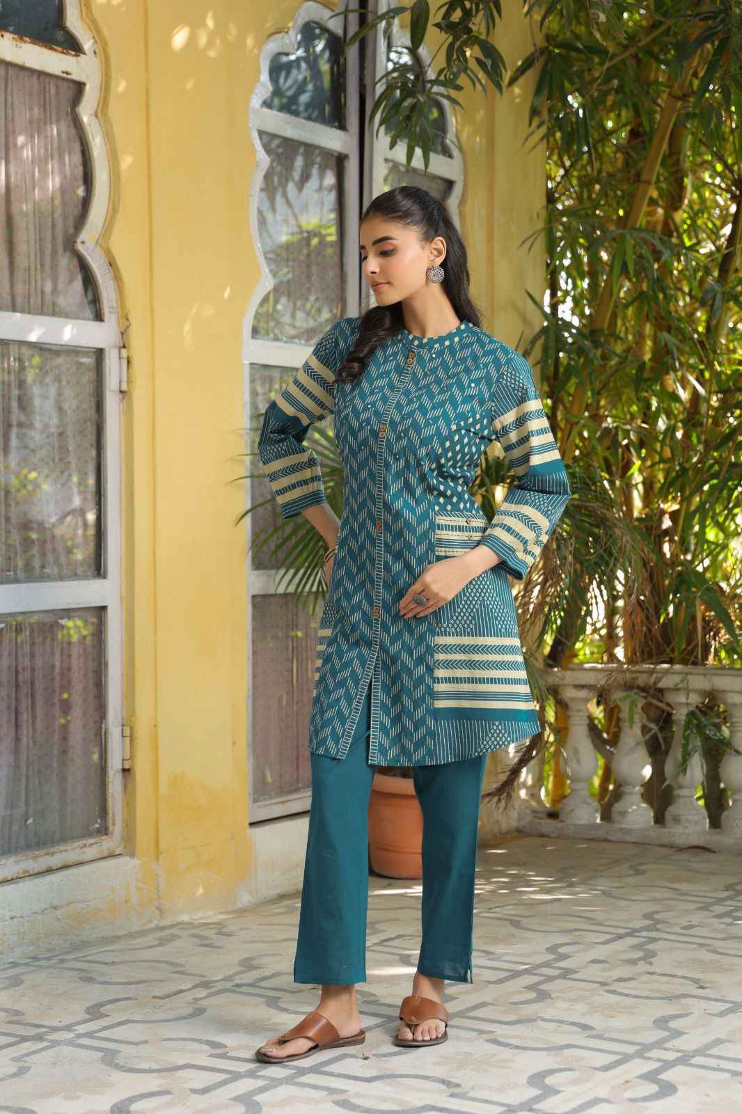 Premium Cotton Printed Cord Sets COS0103