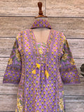 Pure Cotton A Line Dupatta Set CS0267