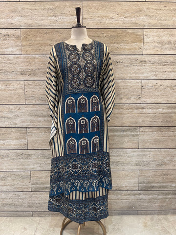 Pure Muslin Kaftan Set
