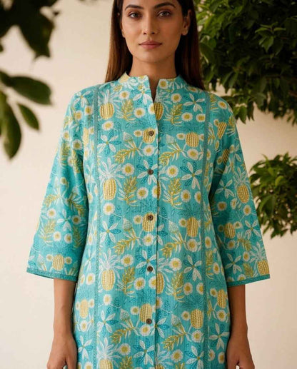 Pure Cotton Two Piece Set