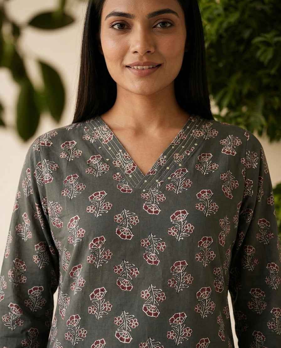 Pure Cotton Only Single Kurta Set