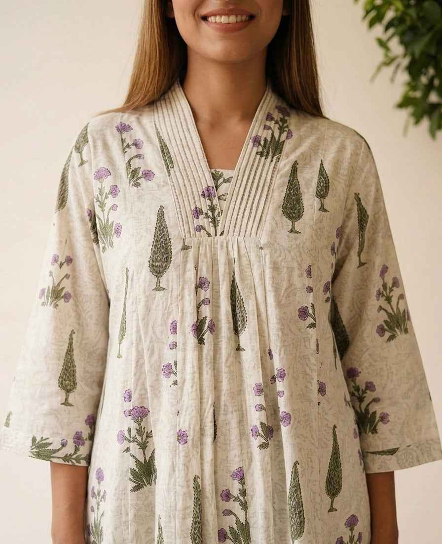 Pure Cotton Two Piece Two Set