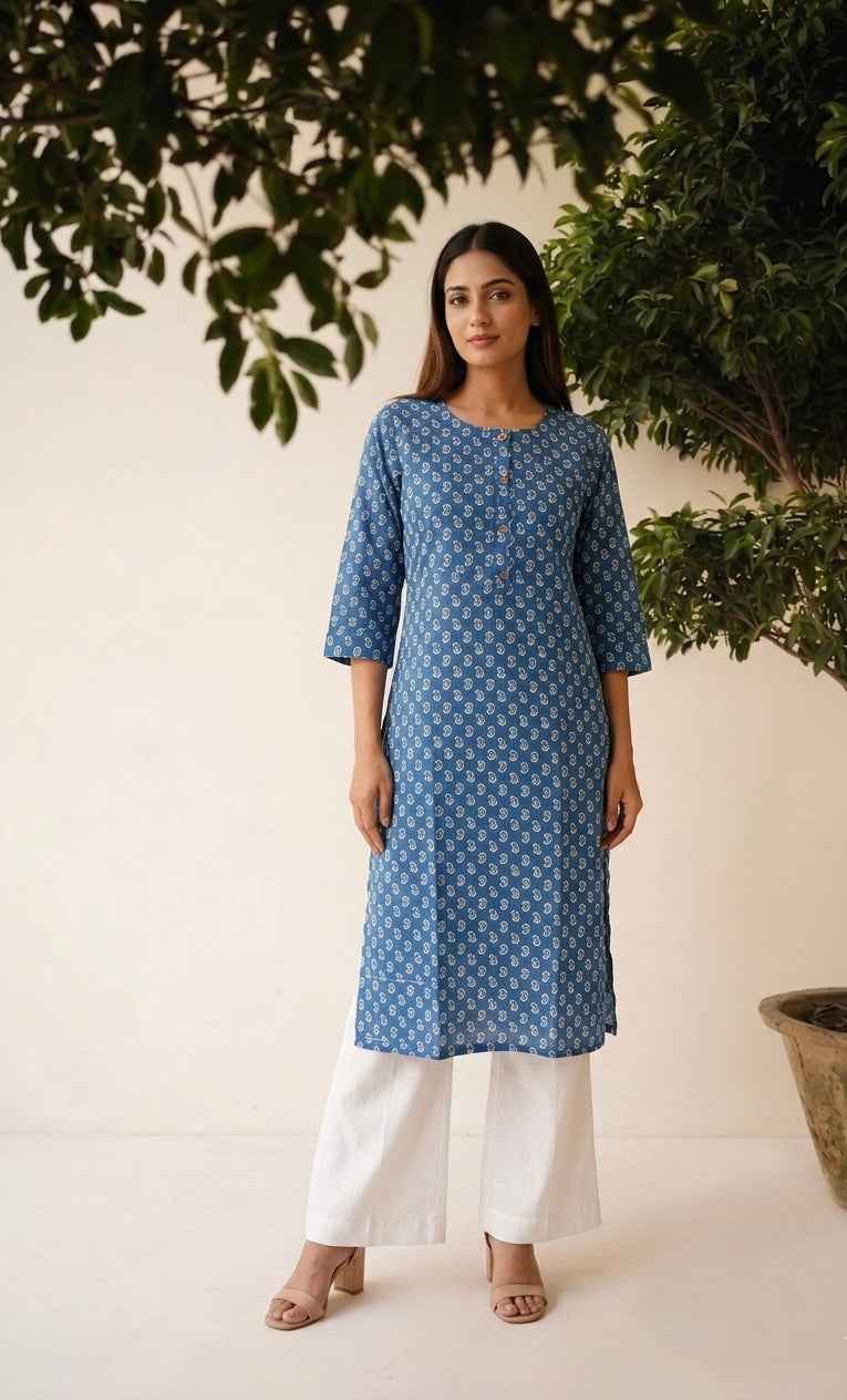 Pure Cotton Only Single Kurta Set 87