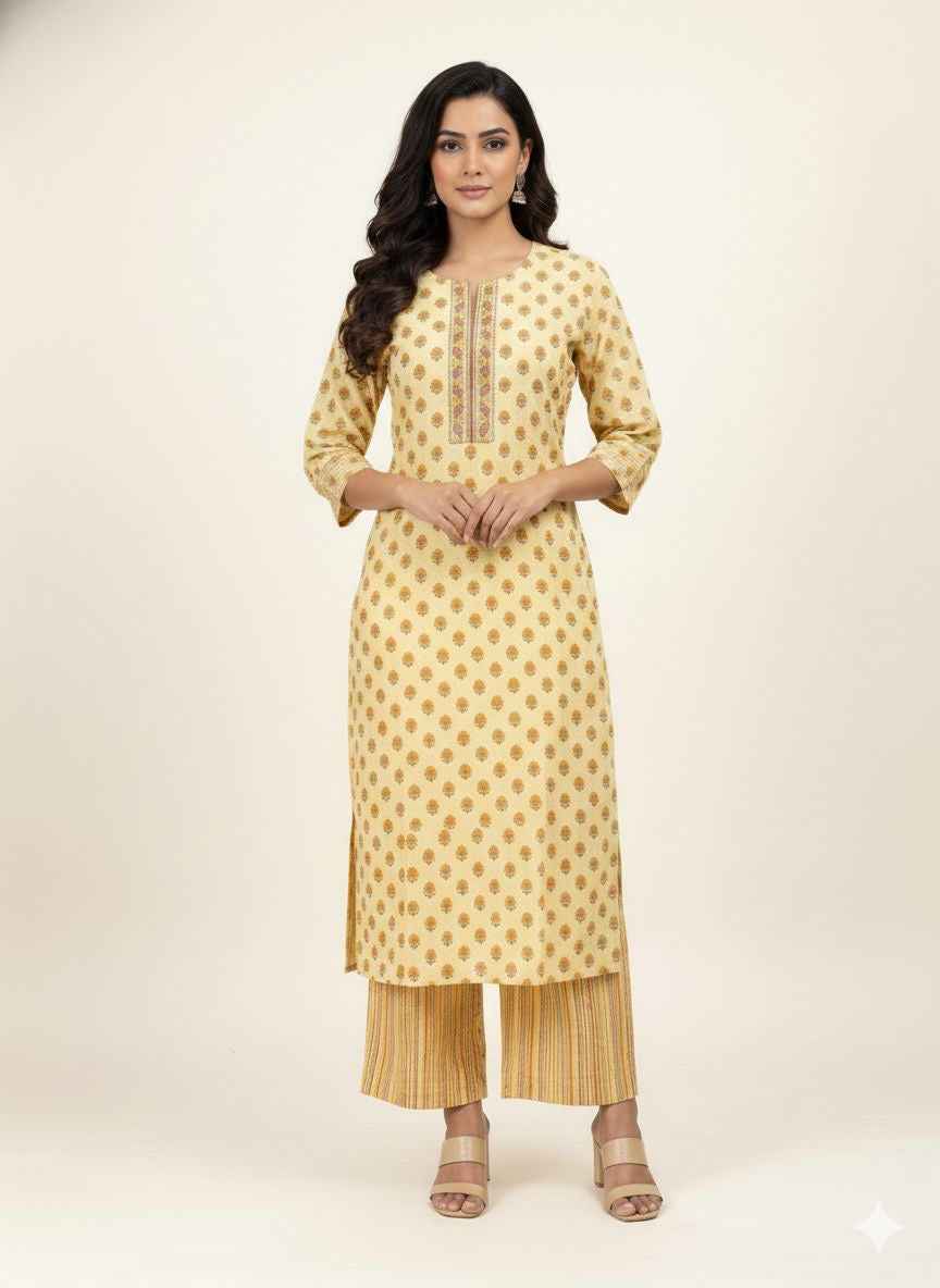 Pure cotton Dupatta set