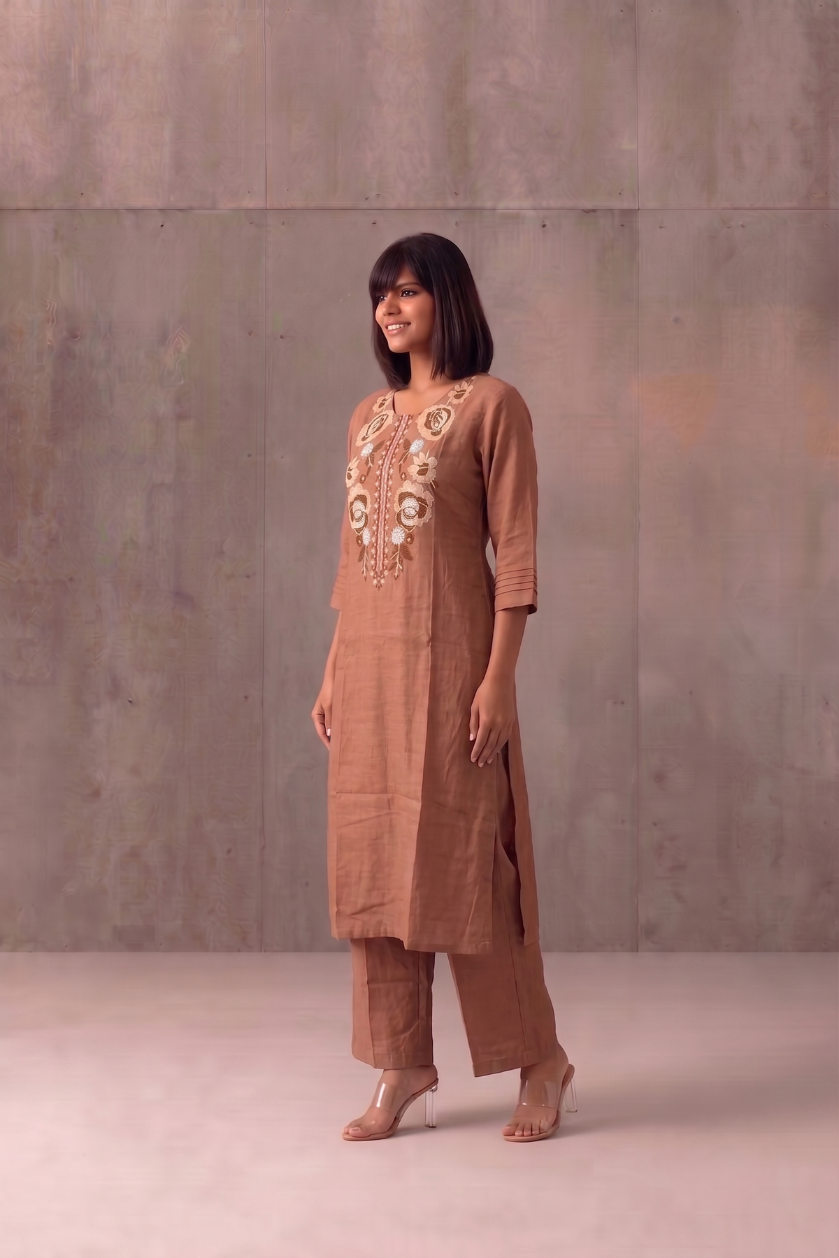 Soft Raw Silk Pant Sets PS0153